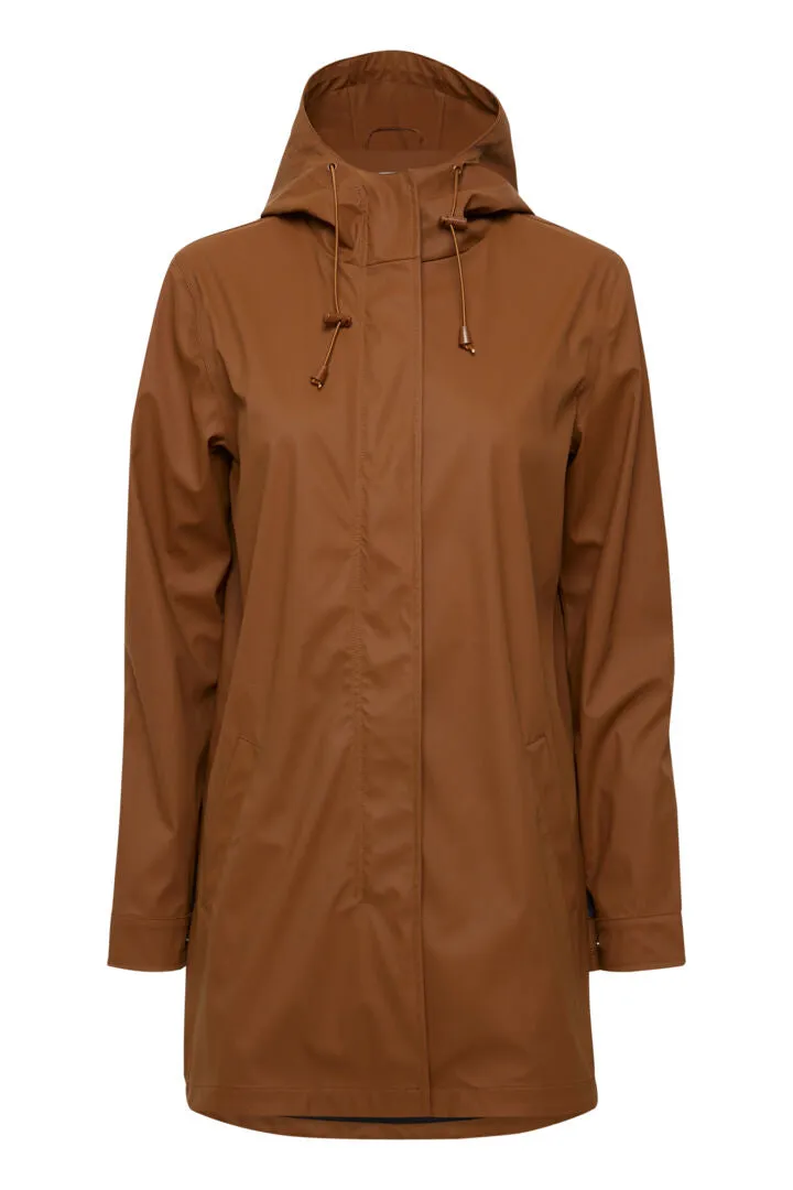 1007- Rain Jacket- Toffee- Fransa