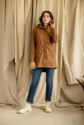 1007- Rain Jacket- Toffee- Fransa