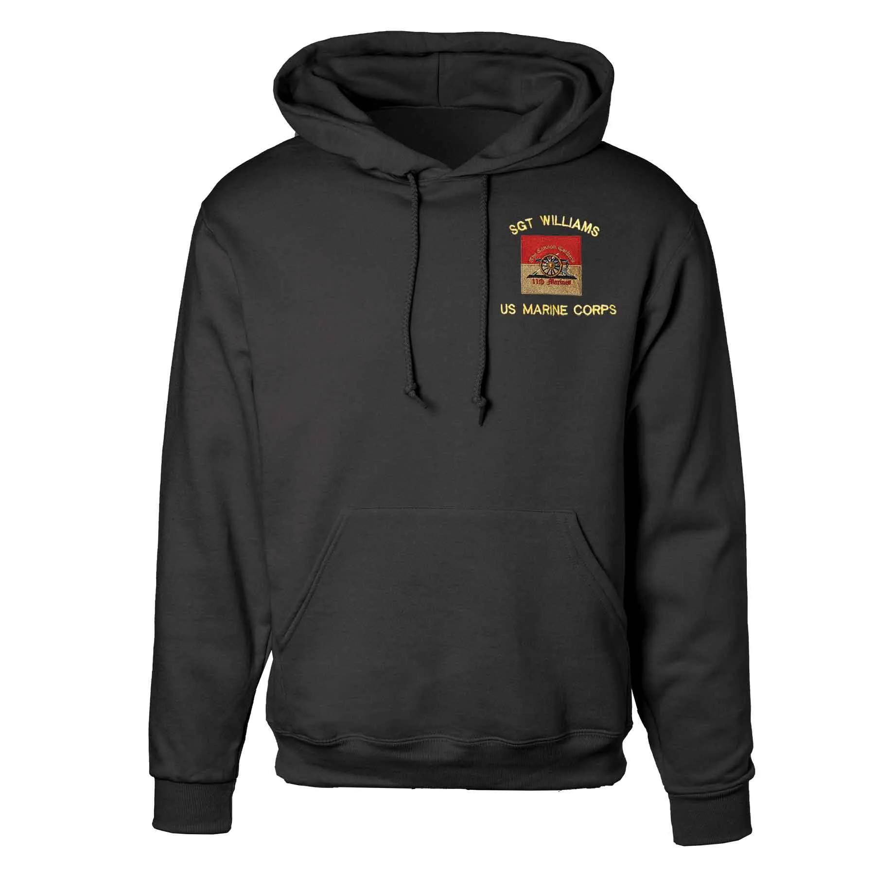 11th Marines Regimental Embroidered Hoodie