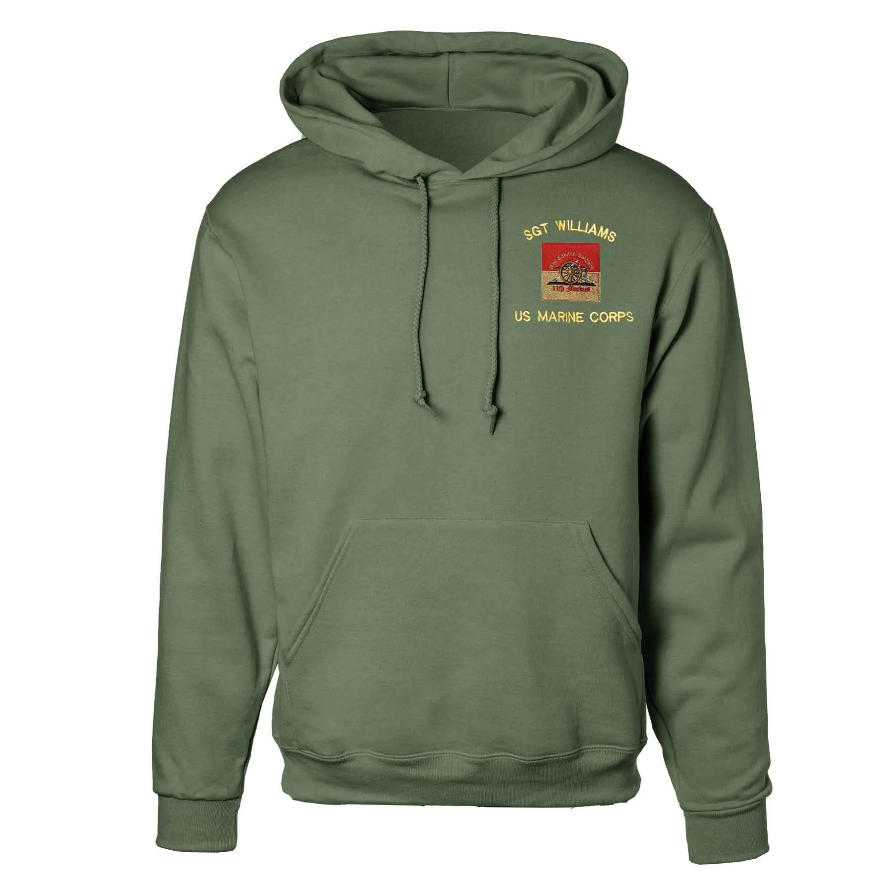 11th Marines Regimental Embroidered Hoodie