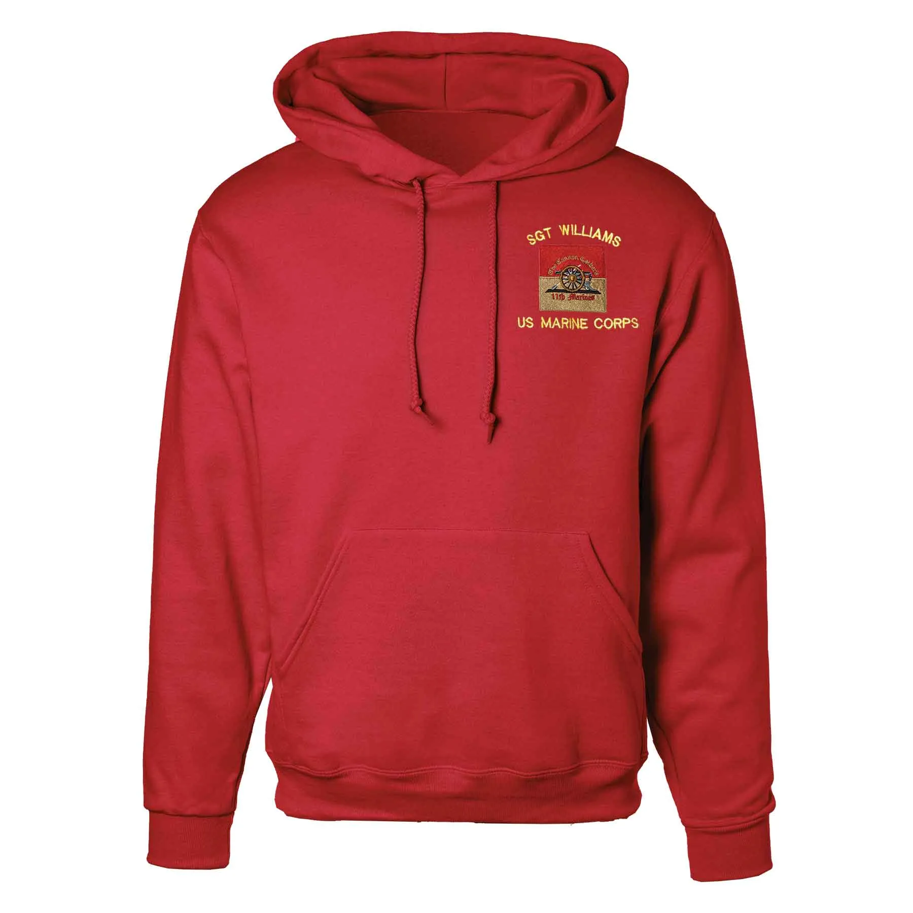 11th Marines Regimental Embroidered Hoodie