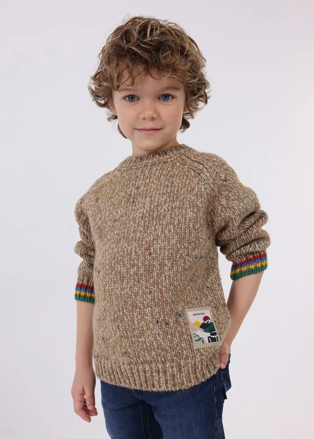 4322- Speckled Sweater for boy - M. Truffle