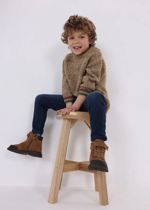 4322- Speckled Sweater for boy - M. Truffle