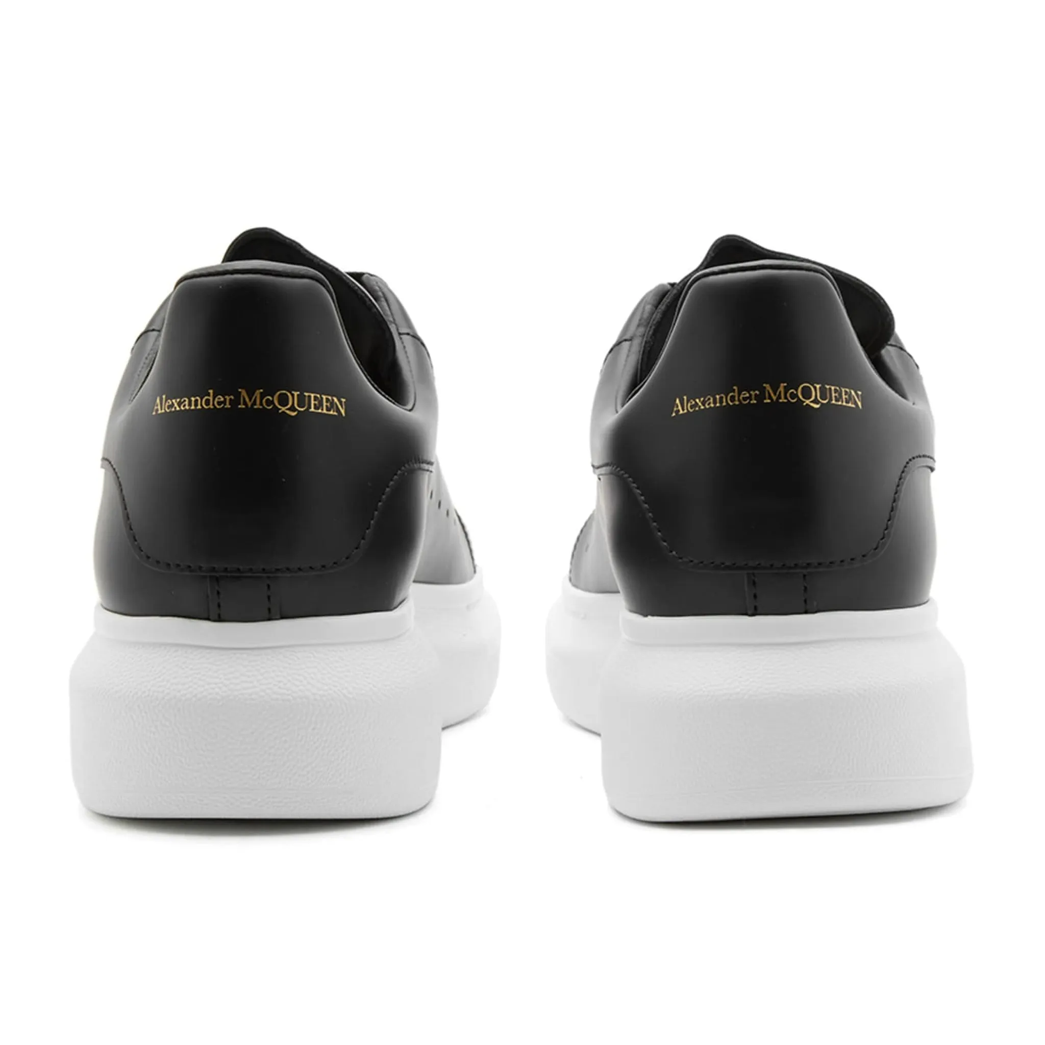 Alexander Mcqueen Raised Sole Black Sneaker