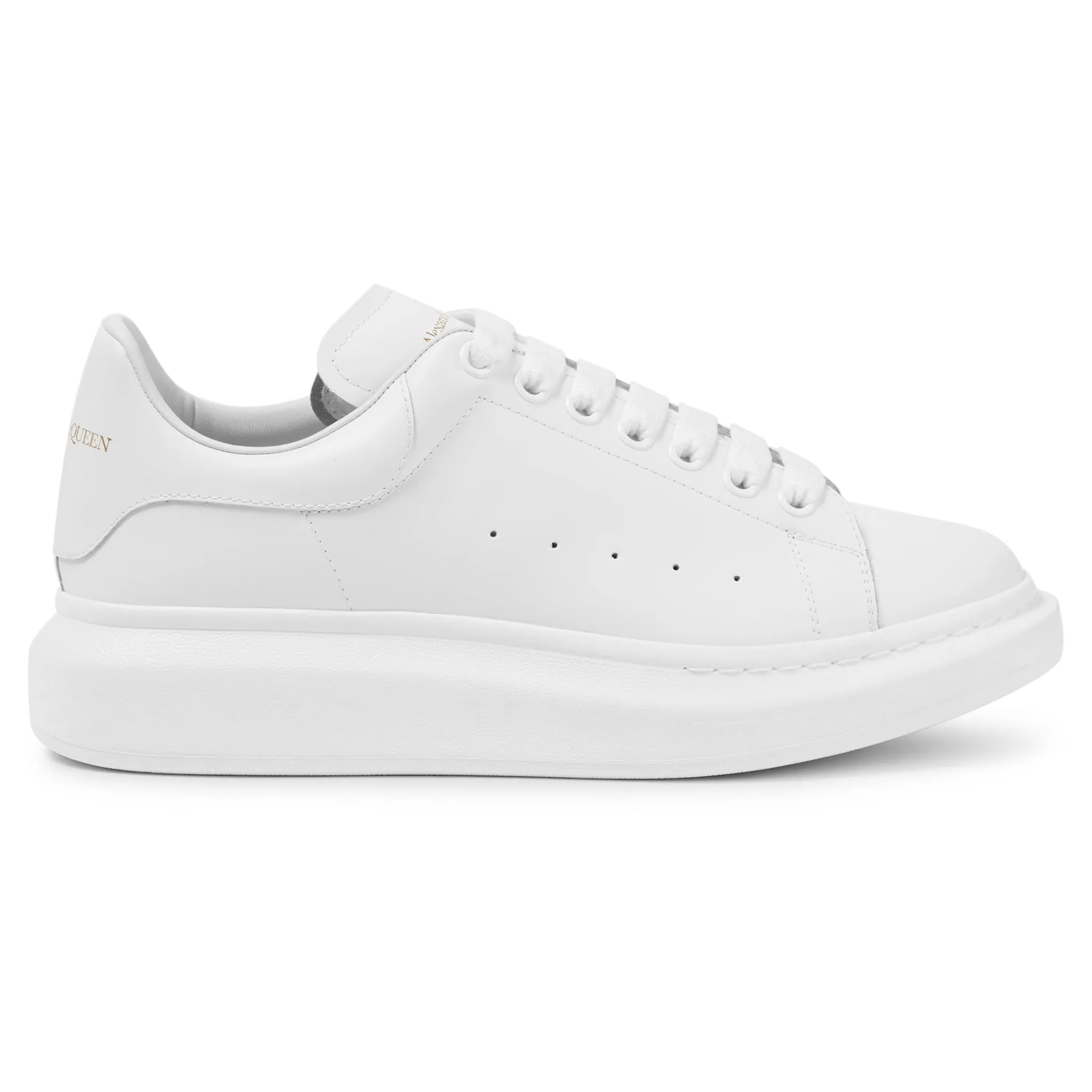 Alexander Mcqueen Raised Sole White Sneaker