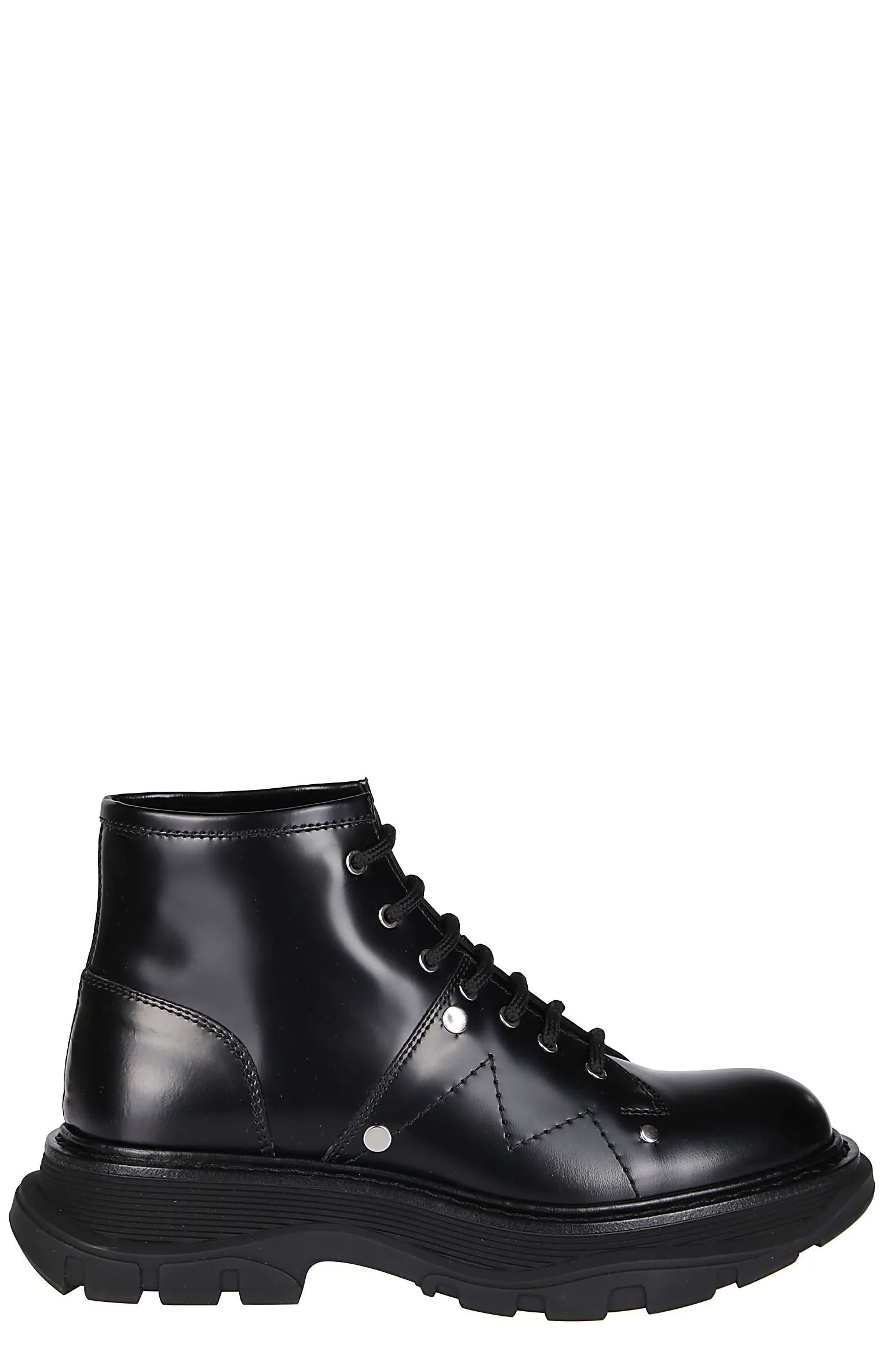 Alexander McQueen Tread Lace-Up Boots