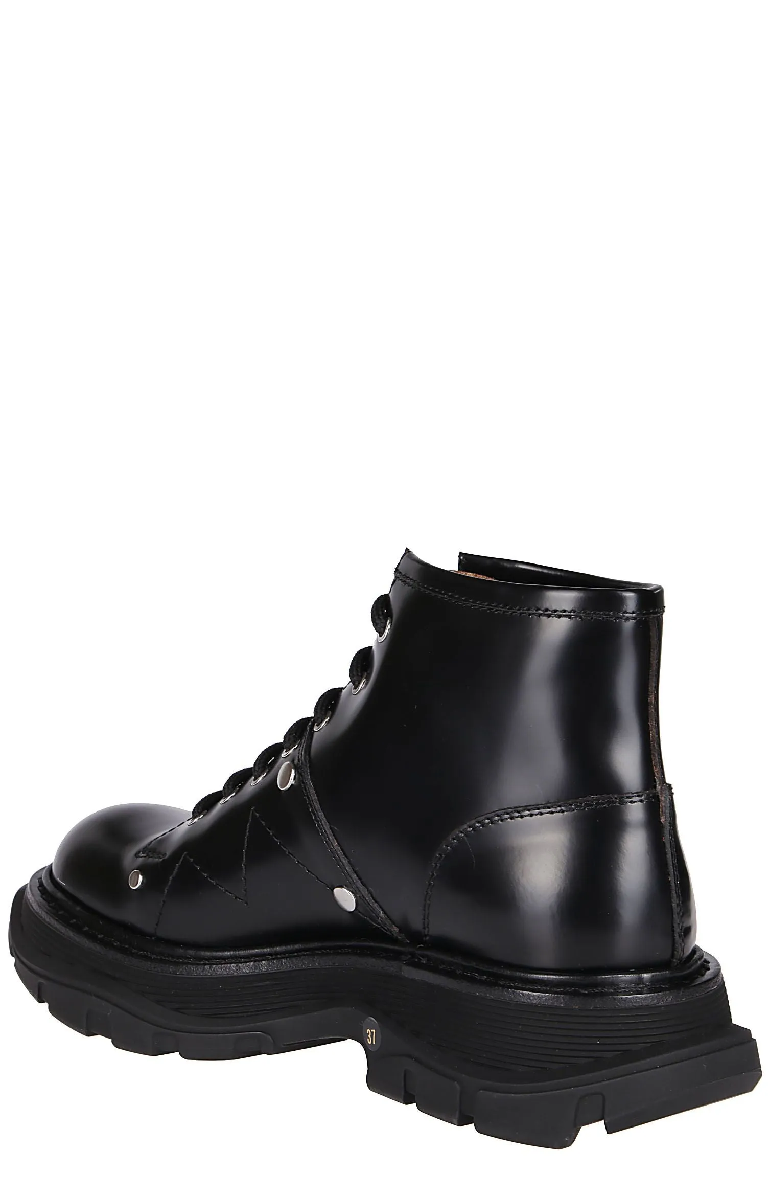 Alexander McQueen Tread Lace-Up Boots