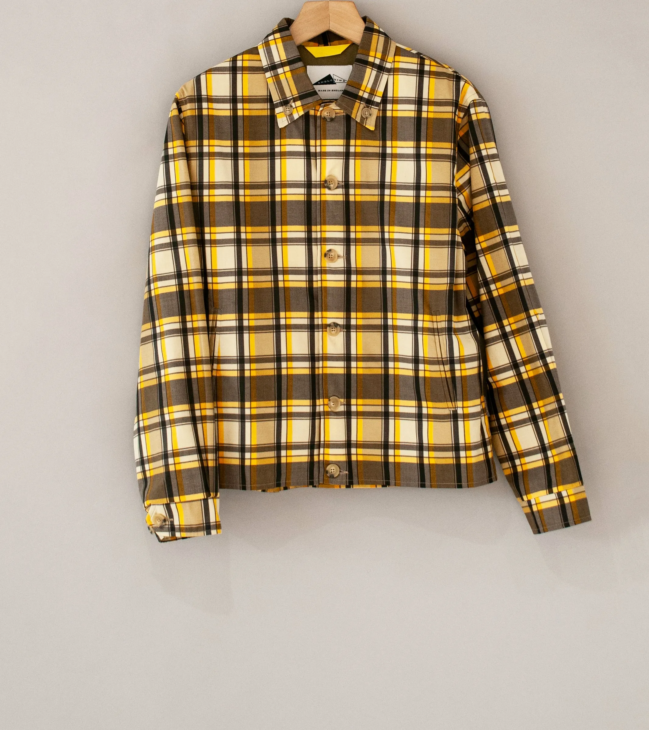 Anglozine 'Island Jacket' (Yellow Check)