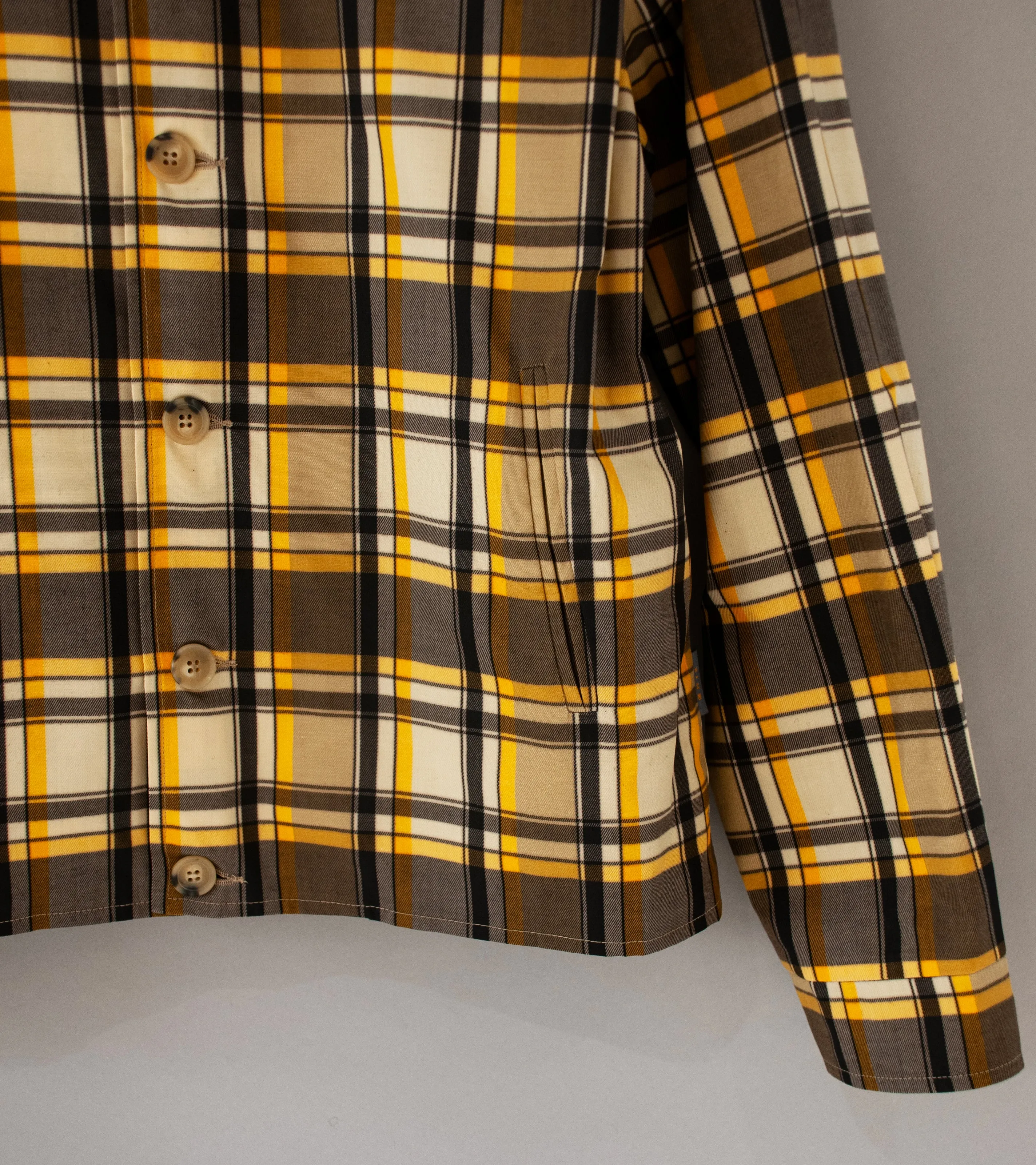 Anglozine 'Island Jacket' (Yellow Check)