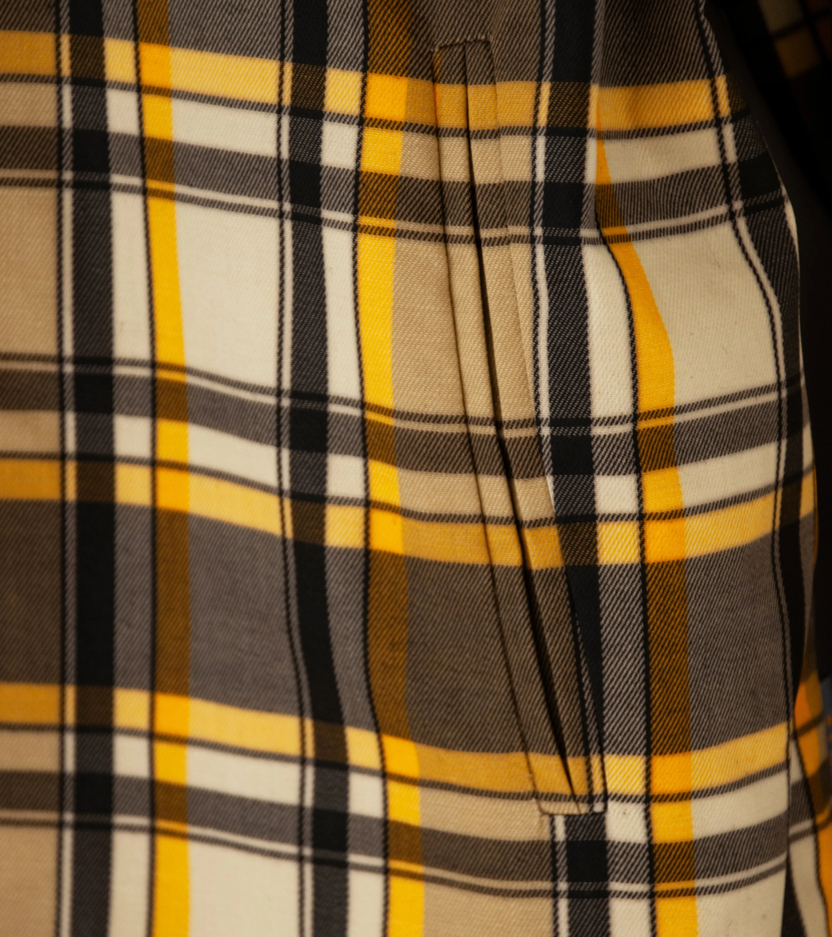 Anglozine 'Island Jacket' (Yellow Check)