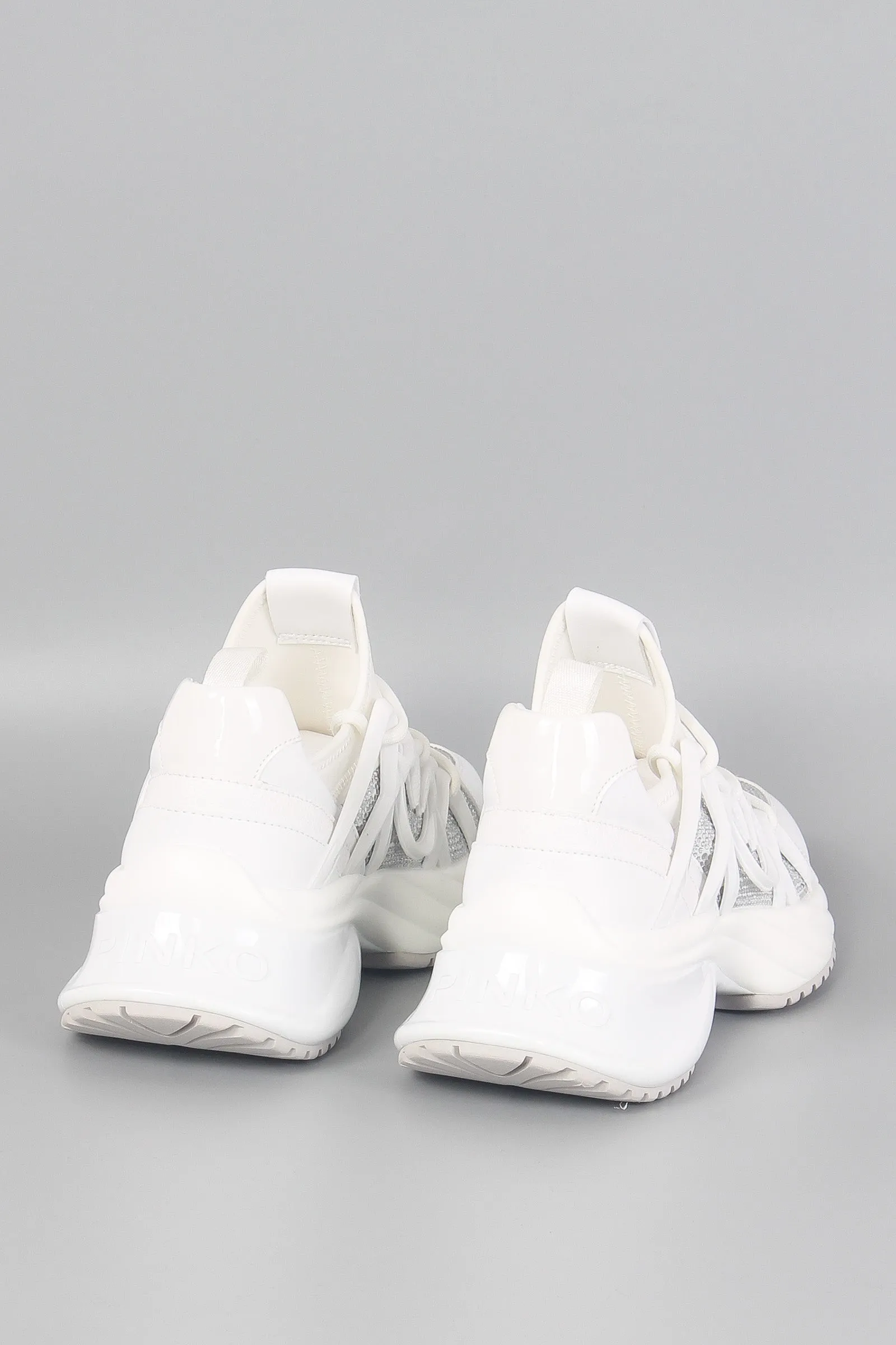 Ariel 01 Sneaker Neoprene White/crystal