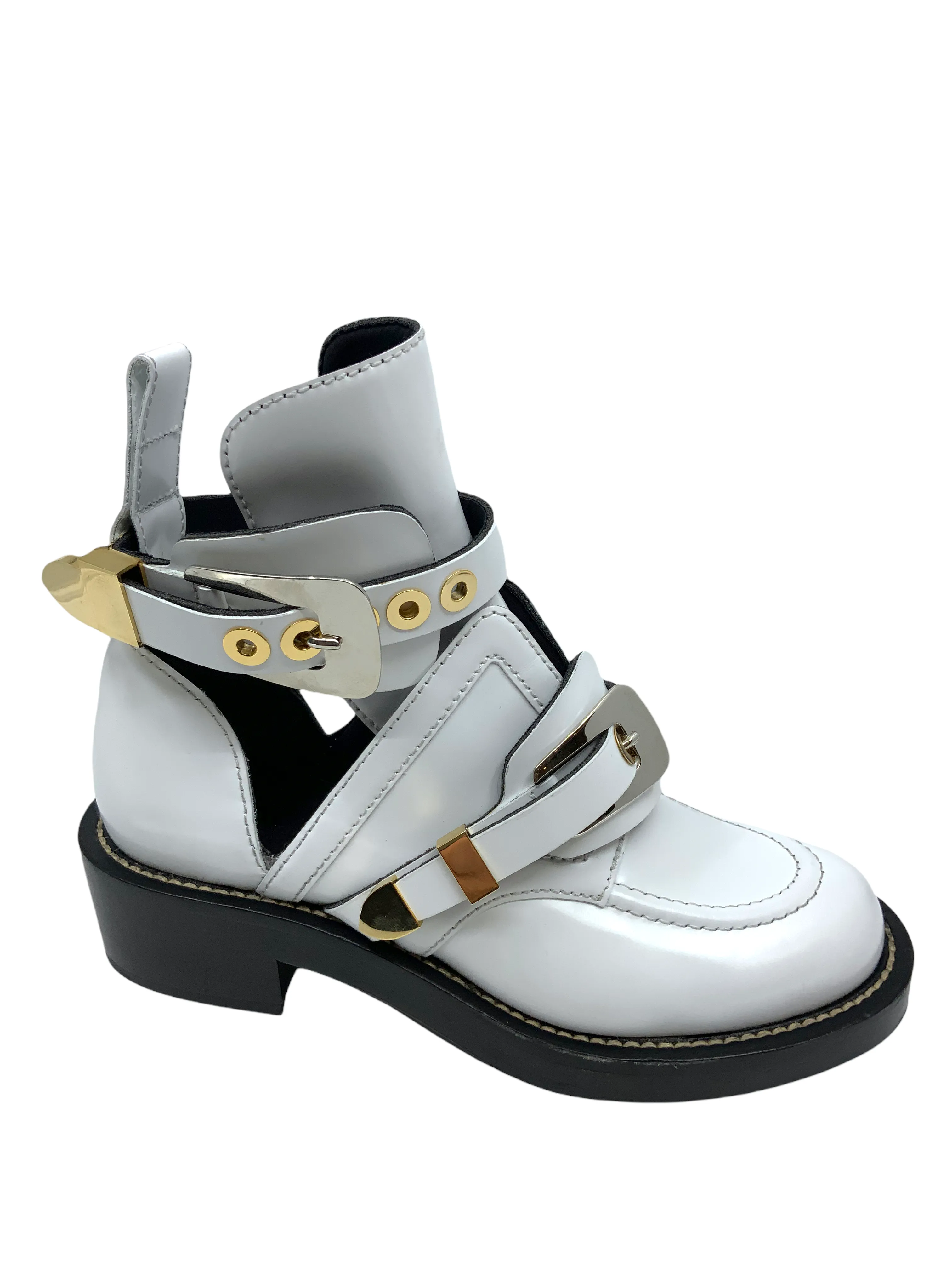 Balenciaga Ceinture Ankle Boots Size 7