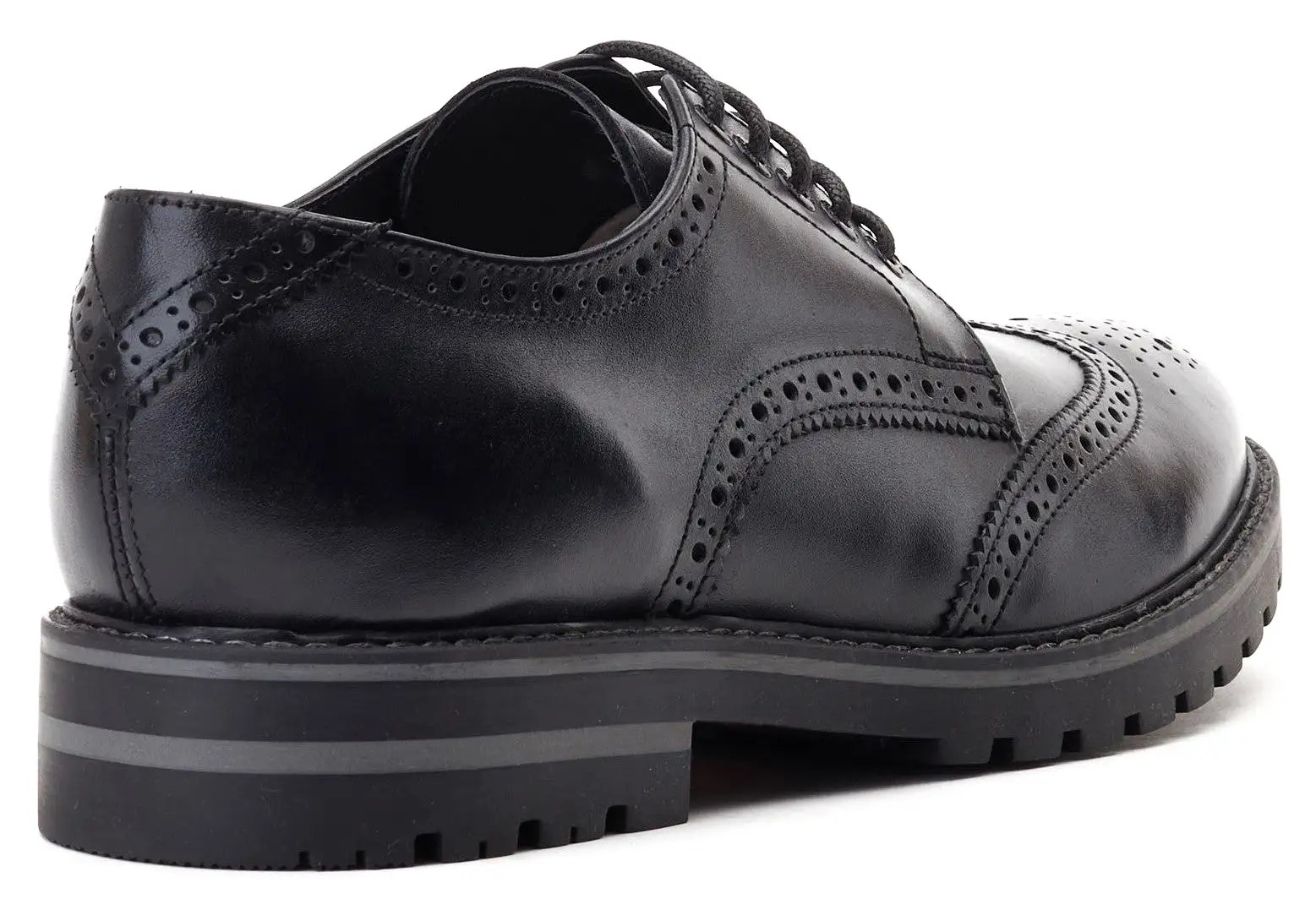 Base London Gibbs Waxy Mens Leather Lace Up Brogue