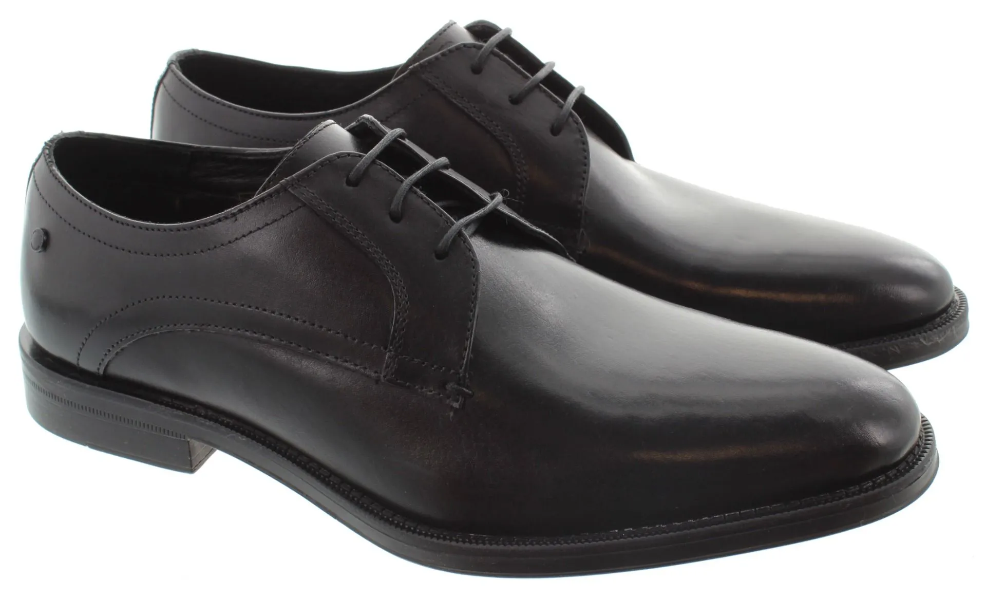 BASE Mens Hadley Lace Shoes In Black