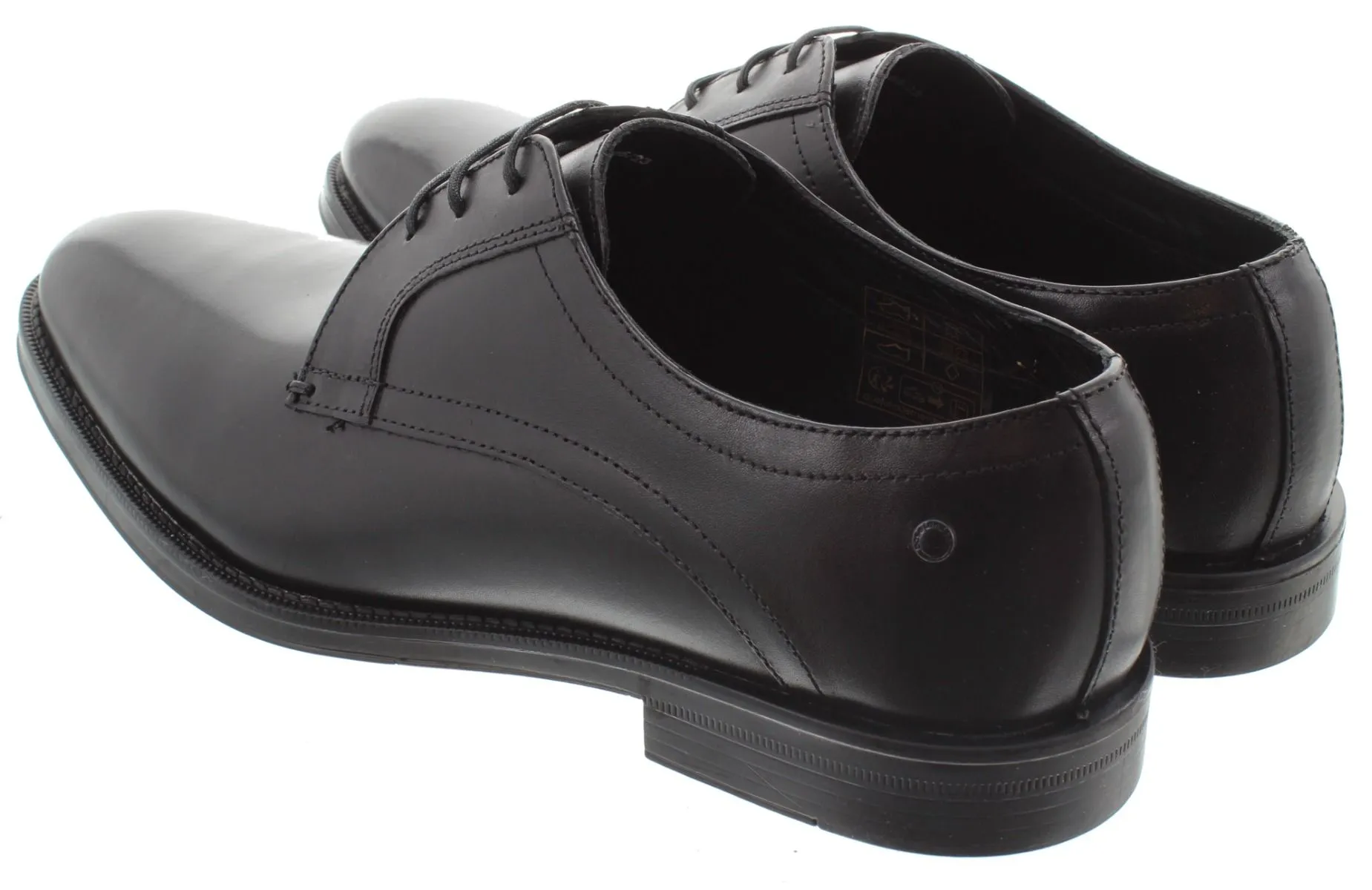 BASE Mens Hadley Lace Shoes In Black