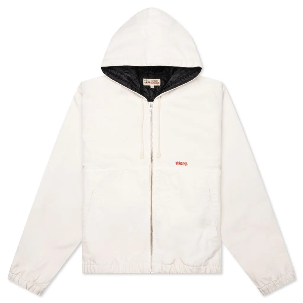 Canvas Insulated Work Jacket - Bone