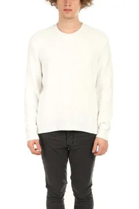 Chenille Crewneck Sweater - Chalk