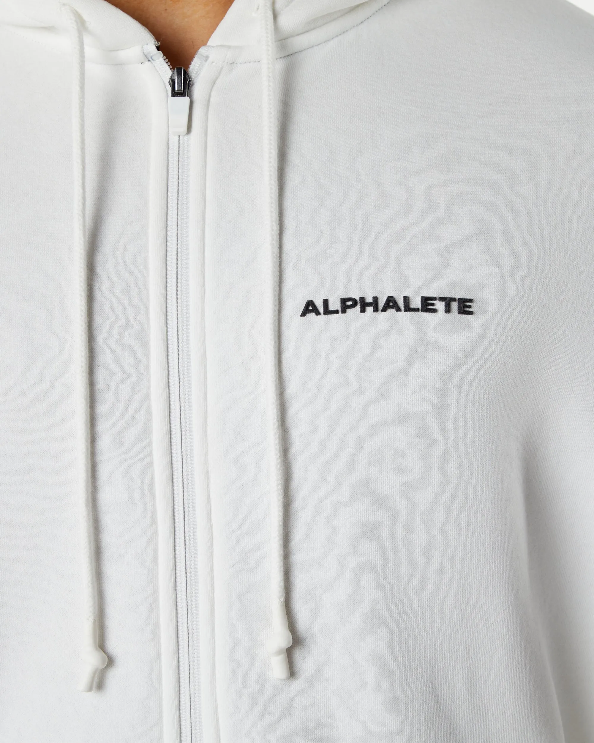 Classic Full-Zip Jacket - White