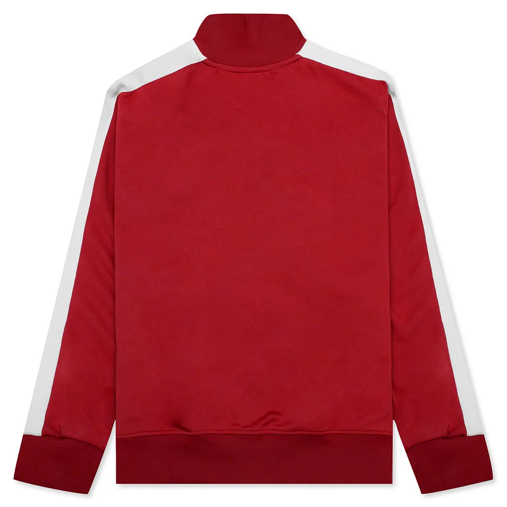 Classic Track Jacket - Red/White