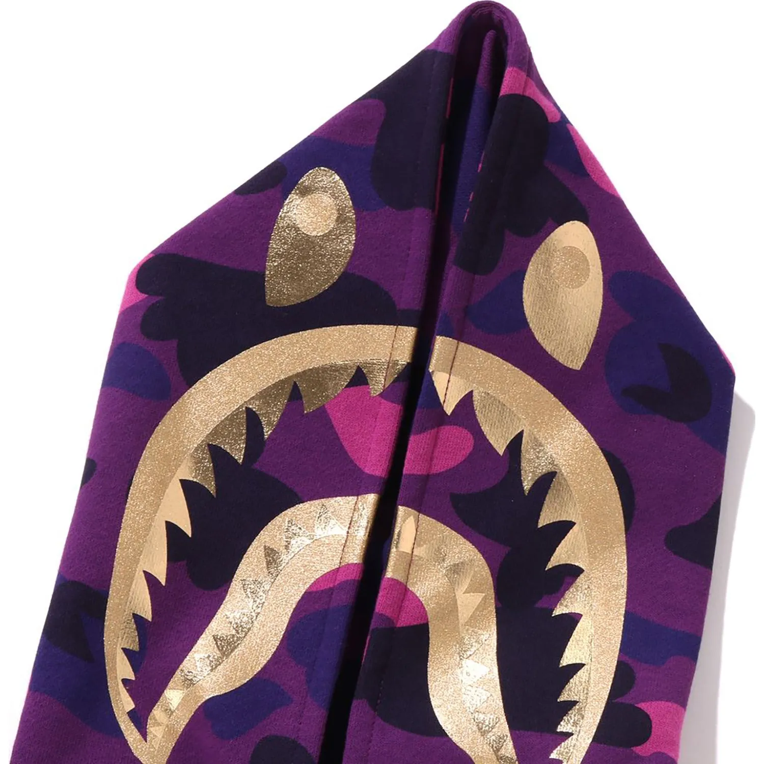 COLOR CAMO SHARK ZIP HOODIE JR KIDS