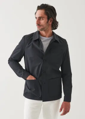 COTTON-NYLON BLEND SHIRT JACKET