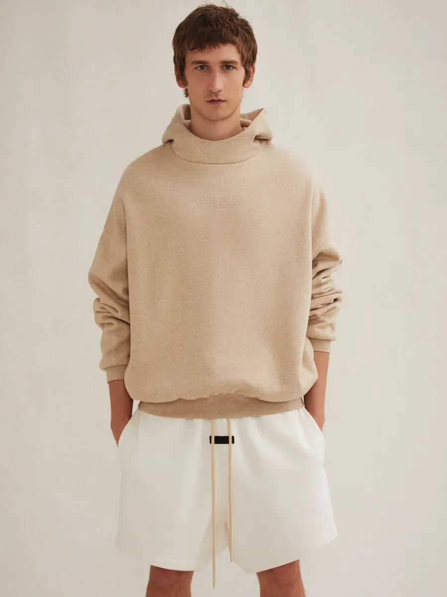 Fear of God ESSENTIALS Hoodie 'Gold Heather'