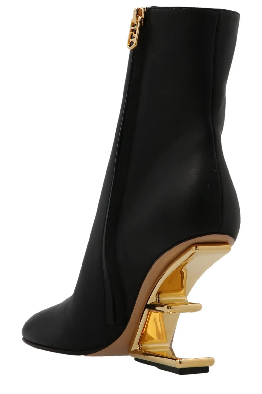 Fendi First Round Toe Ankle Boots