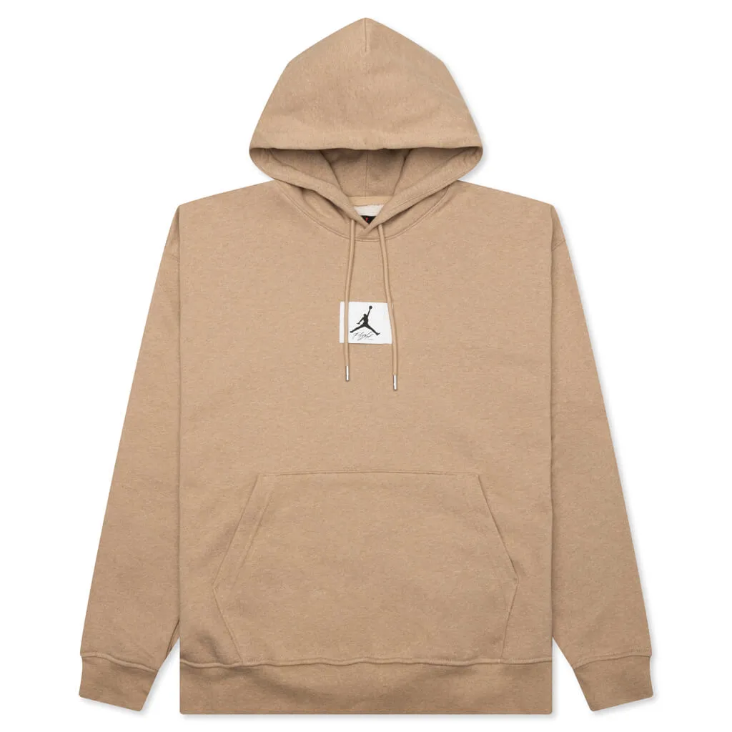 Flight Fleece Pullover Hoodie - Hemp/Heather/Sail