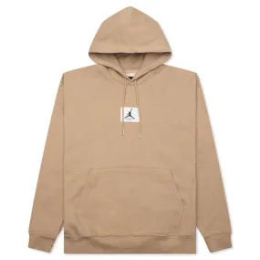 Flight Fleece Pullover Hoodie - Hemp/Heather/Sail