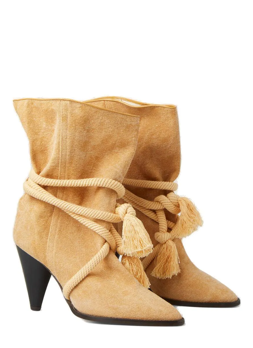 Isabel Marant Lidly Western Ankle Boots