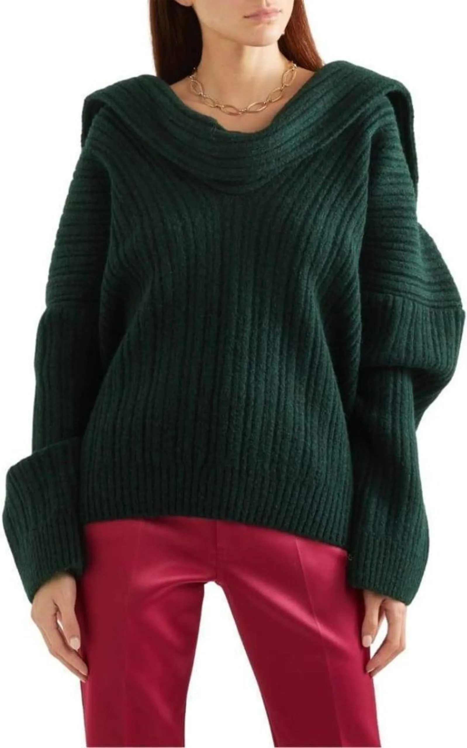 JACQUEMUS  |La Maille Ahwa Wool-Blend Sweater