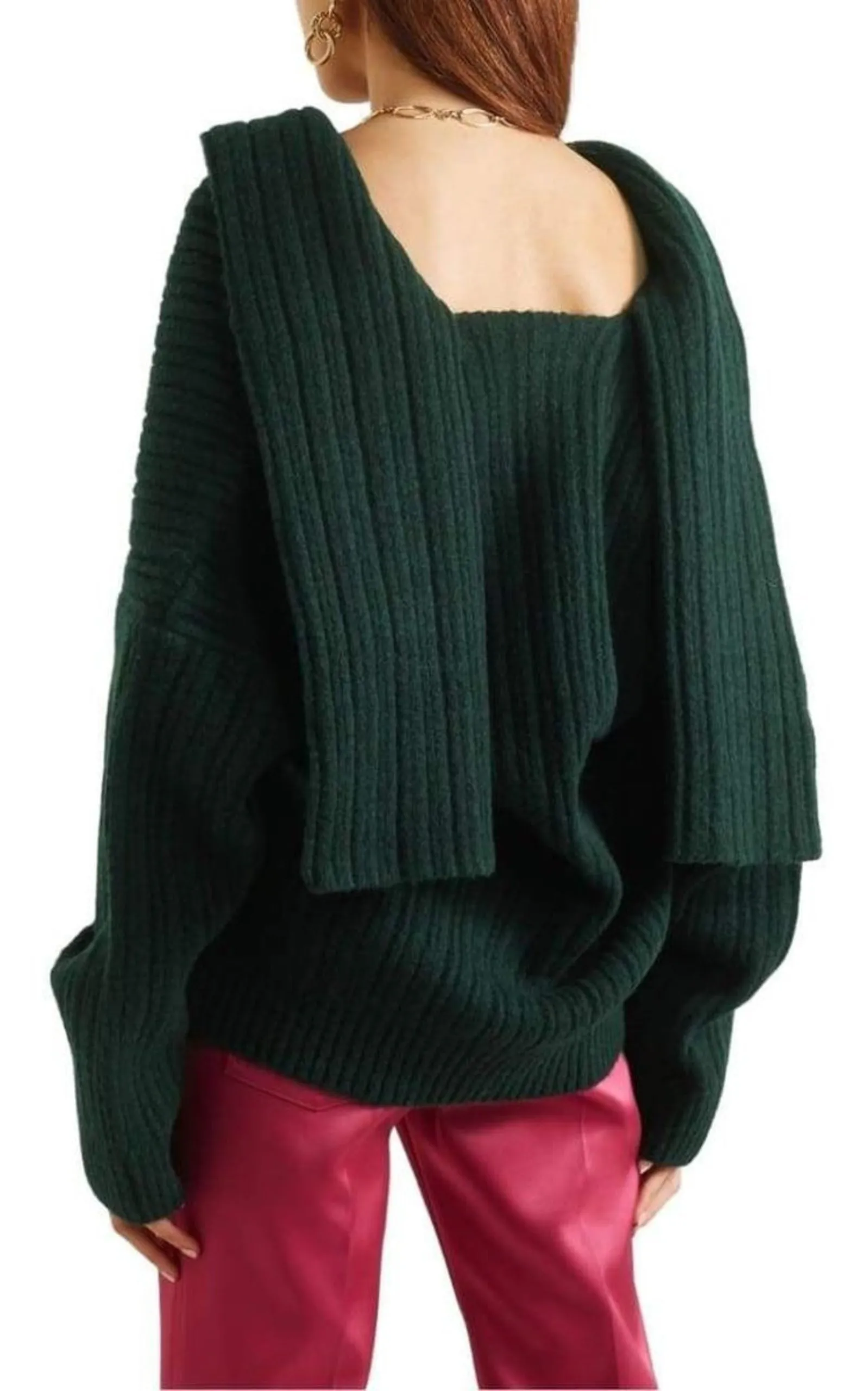 JACQUEMUS  |La Maille Ahwa Wool-Blend Sweater