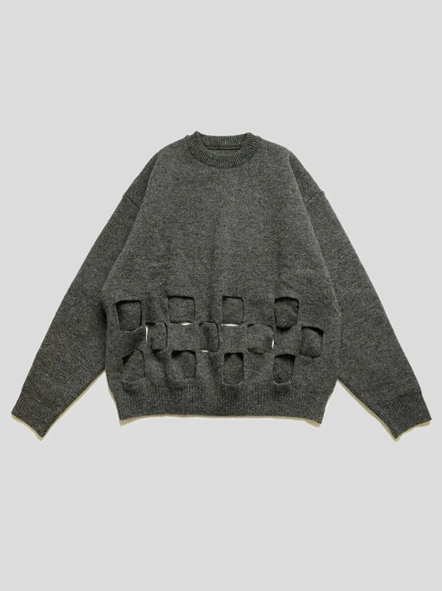 Kapital 7G Wool Windpen BIG Crew Sweater