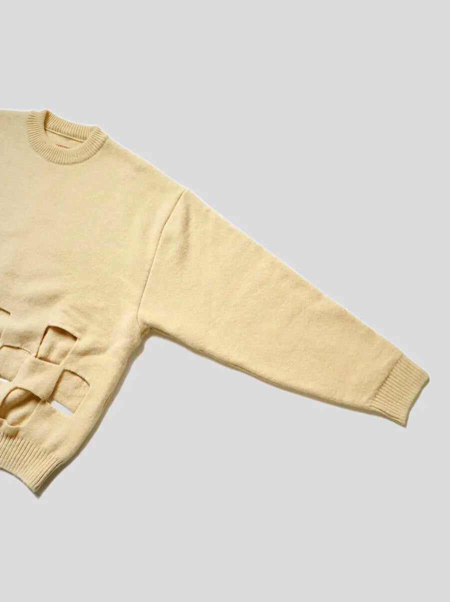 Kapital 7G Wool Windpen BIG Crew Sweater