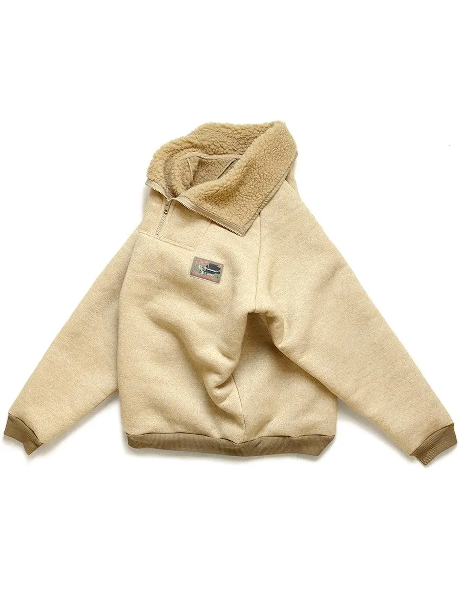 Kapital Boa Fleece ZIP Alpine Pullover Sweater