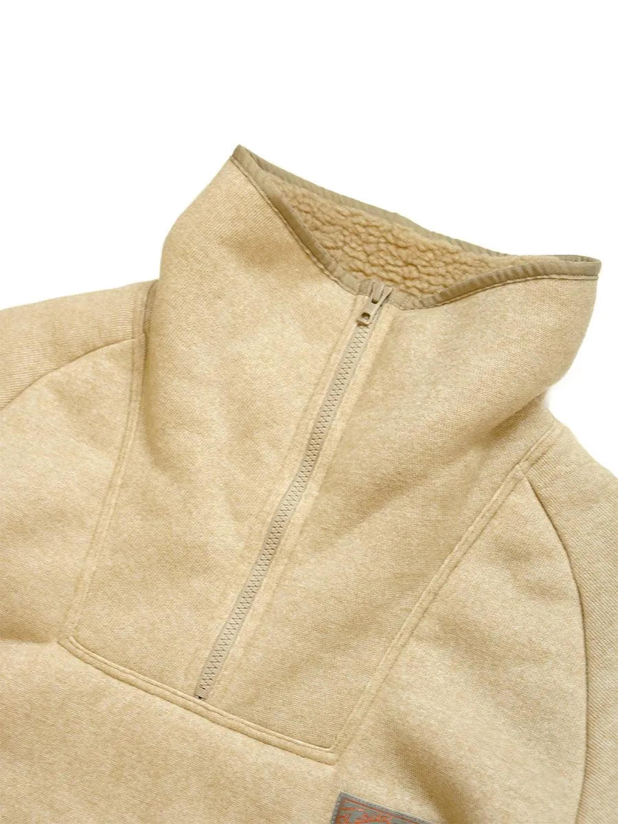 Kapital Boa Fleece ZIP Alpine Pullover Sweater