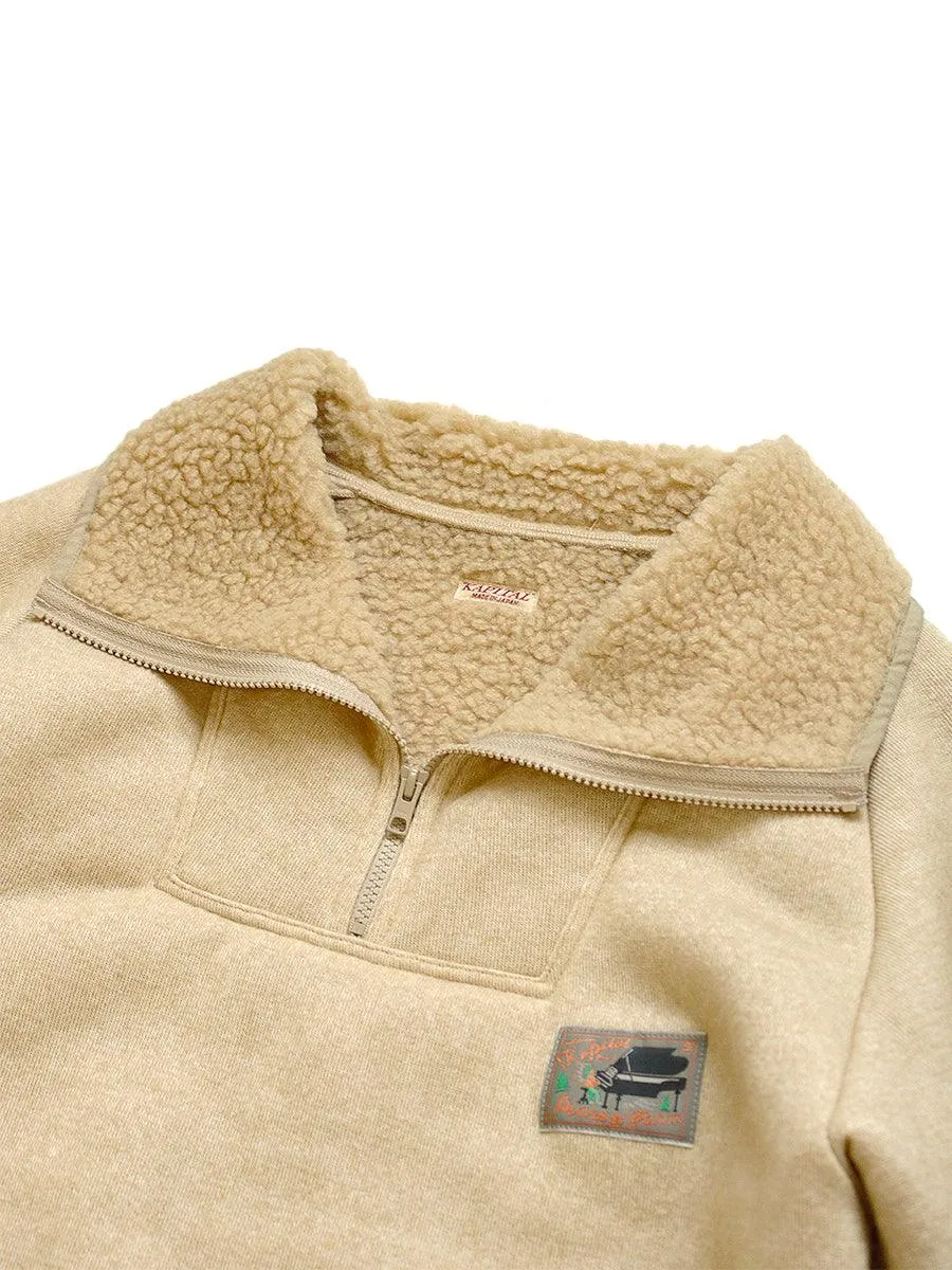 Kapital Boa Fleece ZIP Alpine Pullover Sweater