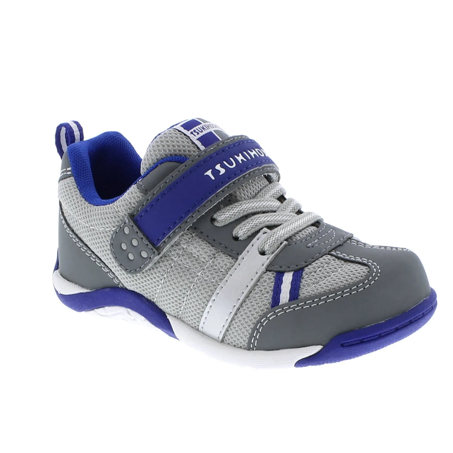 Kaz Kid's Athletic Sneaker - Gray/Royal