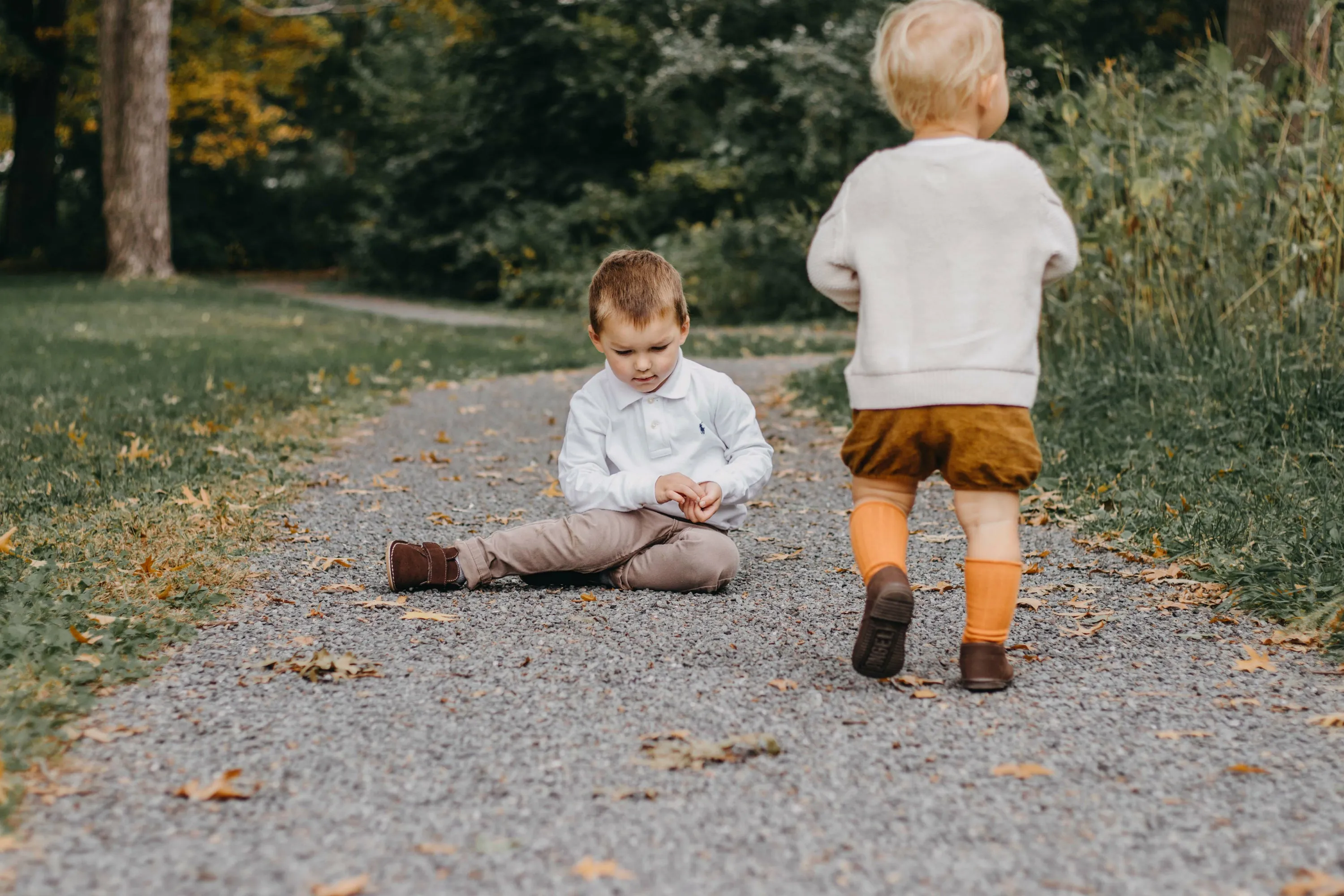 L'Amour Boys Velcro Strap Desert Boots