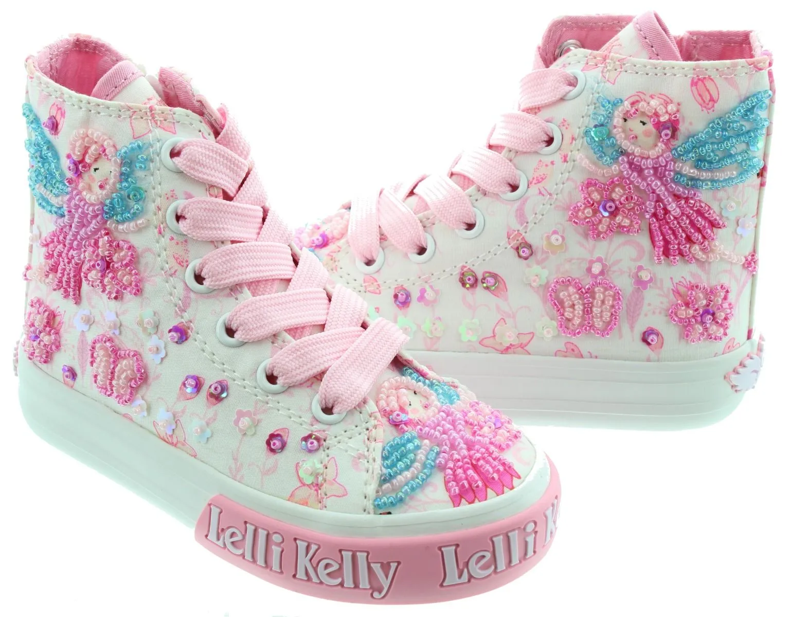 LELLI KELLY Kids LK4166 Fairy Boots In White