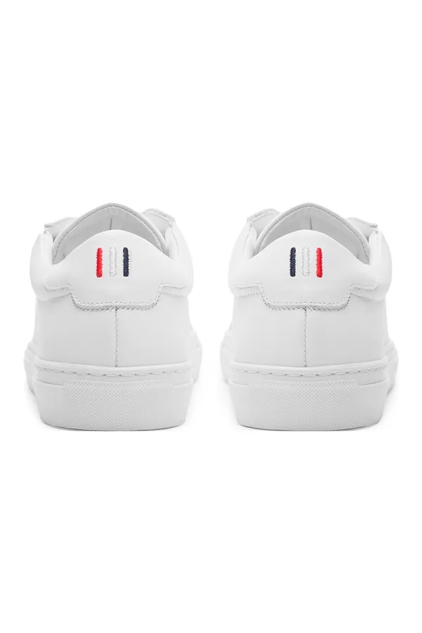 Les Deux Leather Theodor Sneaker White