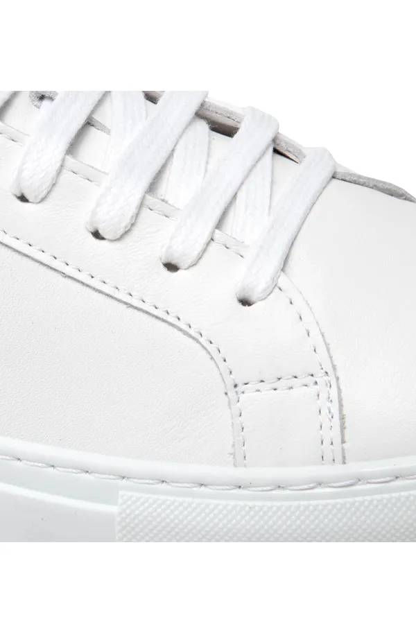 Les Deux Leather Theodor Sneaker White