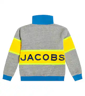 Little Marc Jacobs Boys Logo Zip Sweater