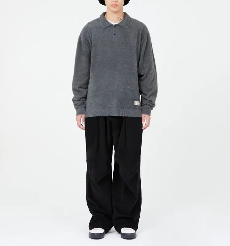 LMC  |[ LMC ]★ HAIRY KNIT COLLAR SWEATER