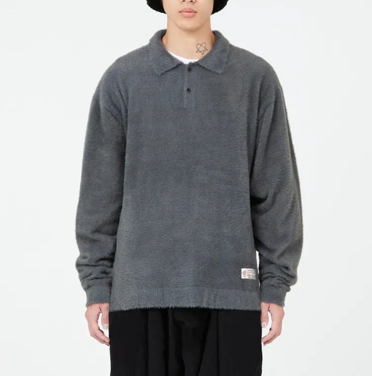 LMC  |[ LMC ]★ HAIRY KNIT COLLAR SWEATER