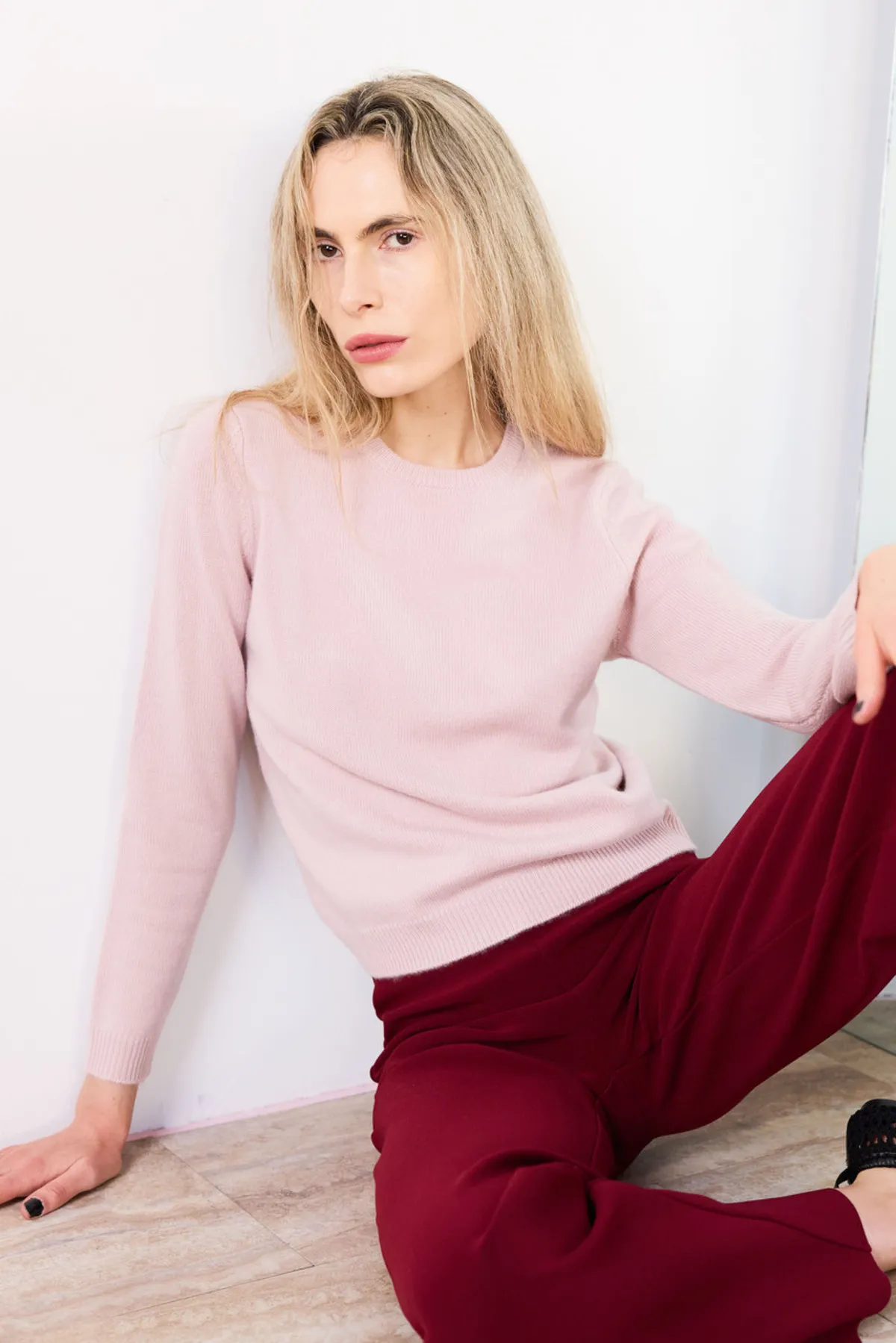 Lulu Sweater - Soft Pink