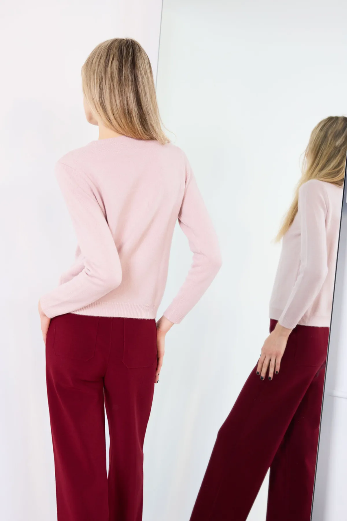 Lulu Sweater - Soft Pink