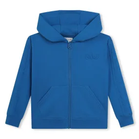 Marc Jacobs Sweater Hooded Side Logo Blue