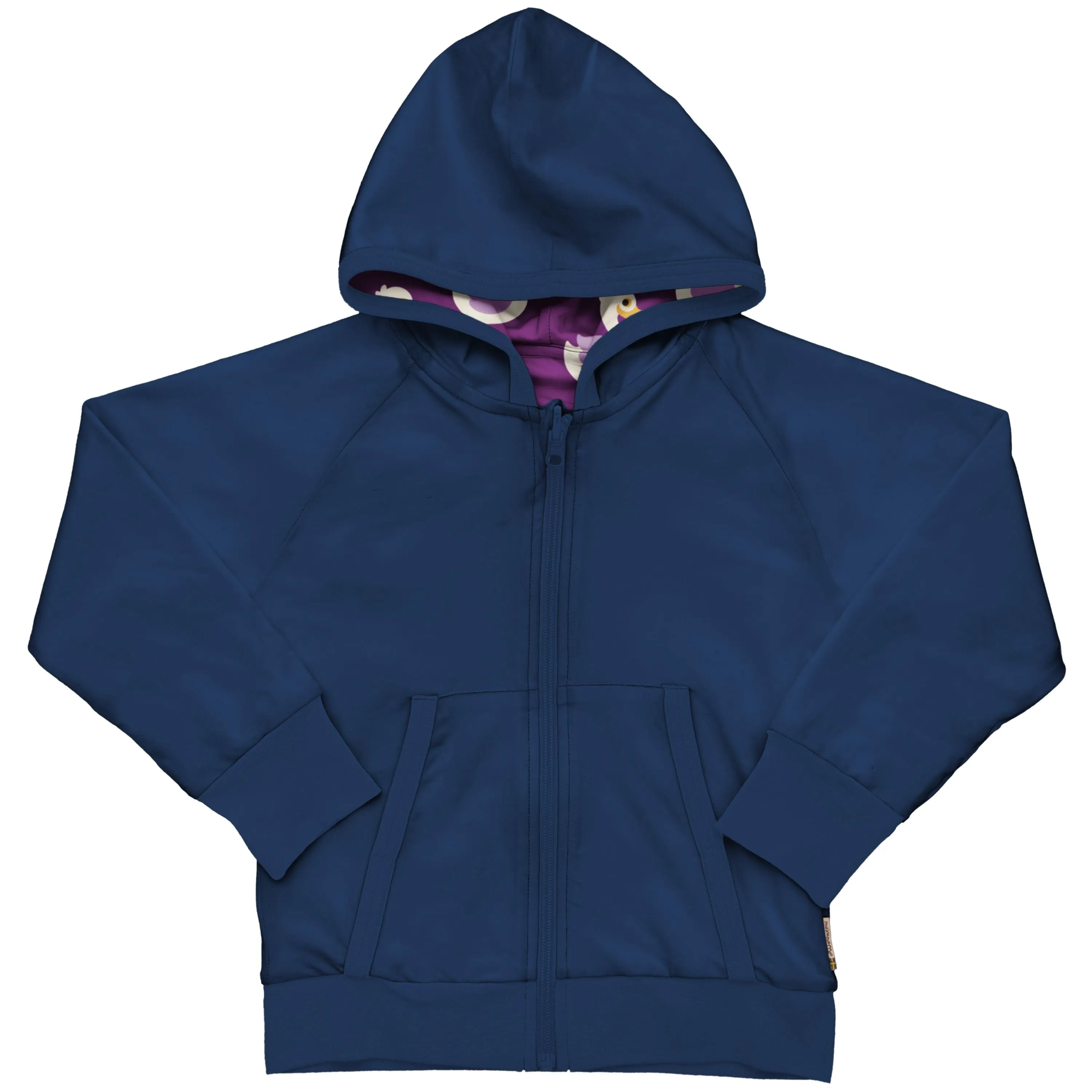 Maxomorra Pick & Mix Swan Reversible Zip Hoodie