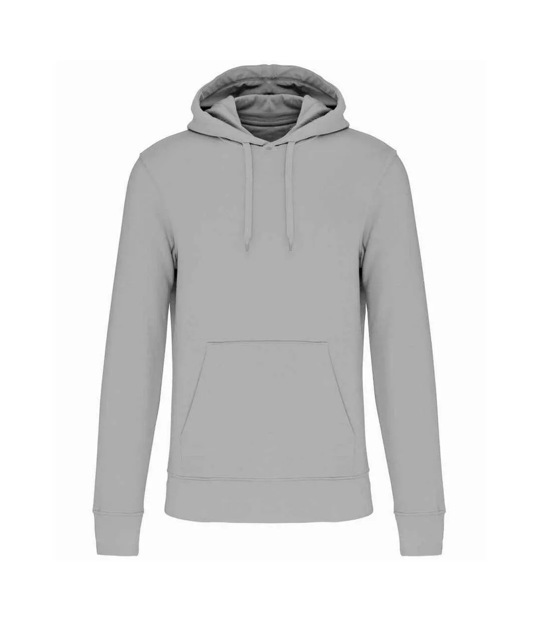 Mens eco friendly hoodie snow grey Kariban